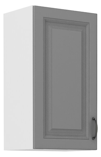 Kuchyňská linka STILO bs | 230 cm | bílá/šedá