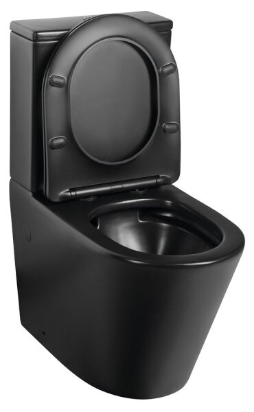 Sapho - WC kombi PACO keramika/černá
