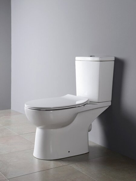 Sapho - WC kombi zadní odpad, keramika/bílá