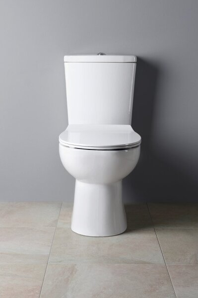 Sapho - WC kombi zadní odpad, keramika/bílá