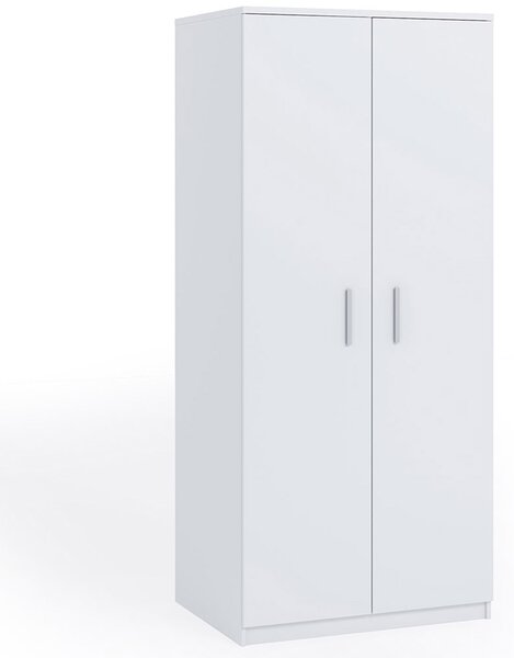 BONO b | šatní skříň SZ2D | 90 cm | bílá