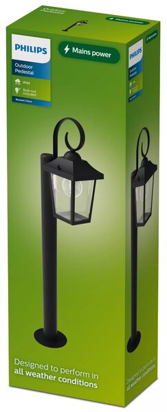 Buzzard venkovní stojanová lampa Max 25W černá