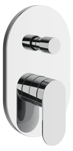 Ravak X070454 - Sprchová baterie pro podomítkovou instalaci CHROME lesklý chrom