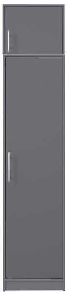 SMART a | šatní skříň SR5 + nástavec SRN5 | 50 cm | UNI dvířka | antracit