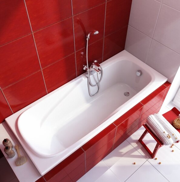 Ravak CO11000000 - Vana VANDA 150x70 cm akrylát/lesklá bílá
