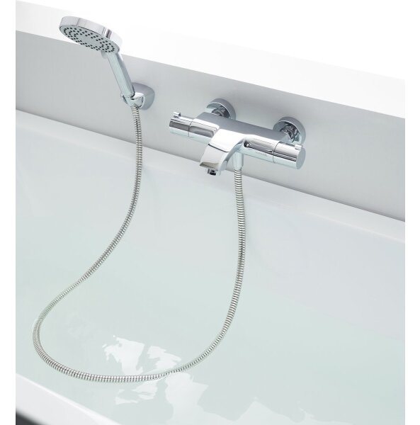 Ravak X070046 - Termostatická vanová baterie TERMO lesklý chrom