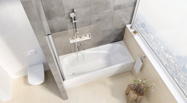 Ravak CP11000000 - Vana VANDA 160x70 cm akrylát/lesklá bílá