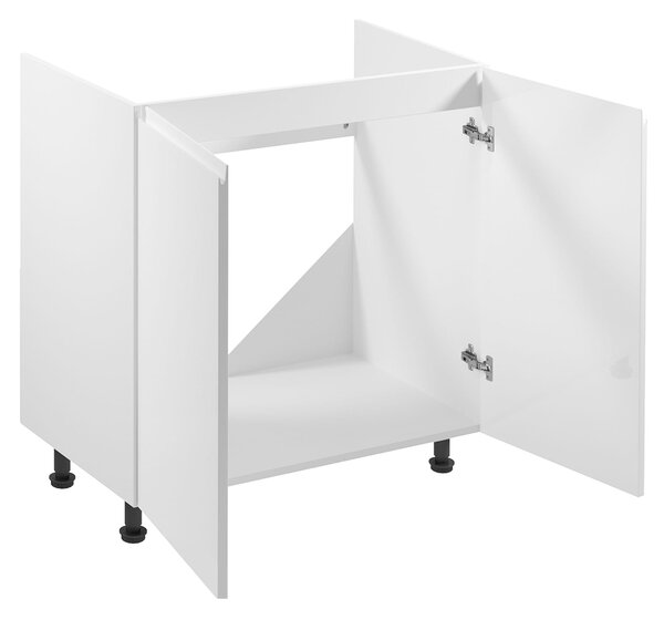Kuchyňská linka ASPEN b | 300x230 cm | zásuvky METALBOX | SOKL v CENĚ | bílá lesk