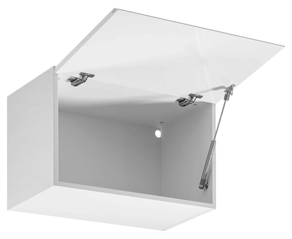 Kuchyňská linka ASPEN b | 300x230 cm | zásuvky METALBOX | SOKL v CENĚ | bílá lesk