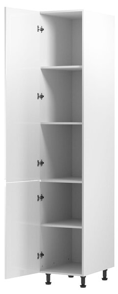 Kuchyňská linka ASPEN b | 300x230 cm | zásuvky METALBOX | SOKL v CENĚ | bílá lesk