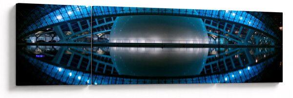 Obraz fotbalového stadionu (170x50 cm)