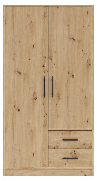 SMART r | šatní skříň SR3 + nástavec SRN3 | 100 cm | artisan