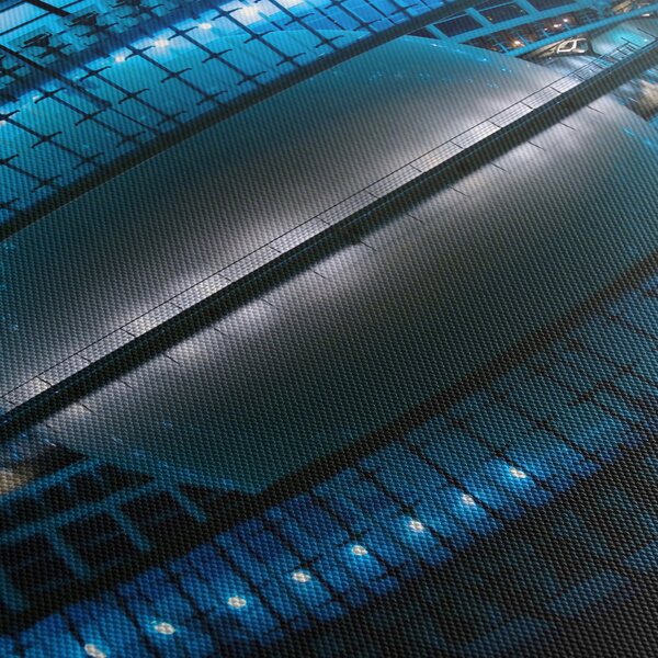 Obraz fotbalového stadionu (70x50 cm)