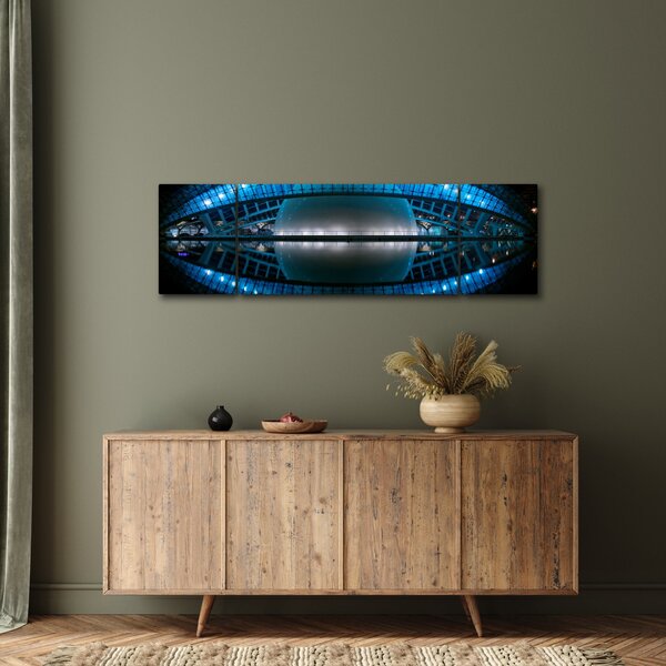 Obraz fotbalového stadionu (170x50 cm)
