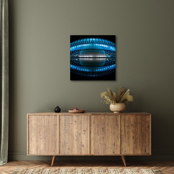 Obraz fotbalového stadionu (30x30 cm)