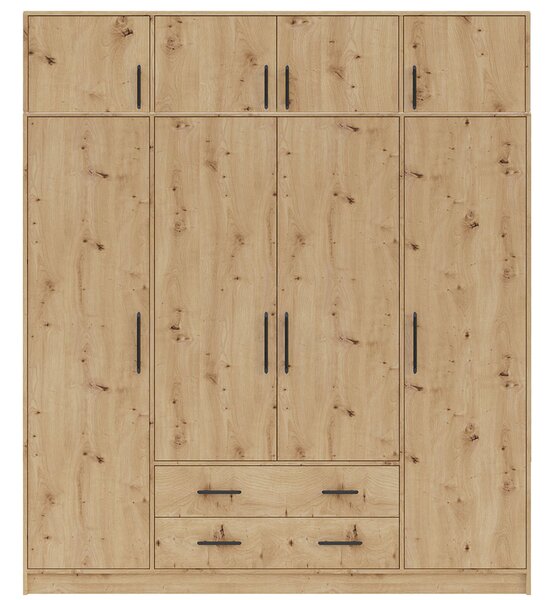 SMART r | šatní skříň SR1 + nástavec SRN1 | 200 cm | artisan