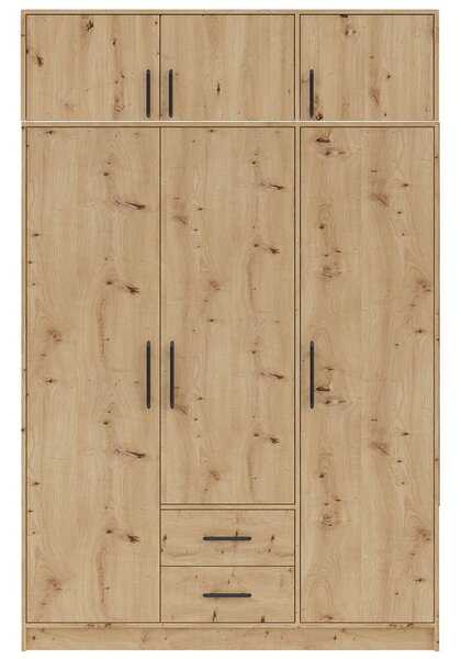 SMART r | šatní skříň SR2 + nástavec SRN2 | 150 cm | artisan