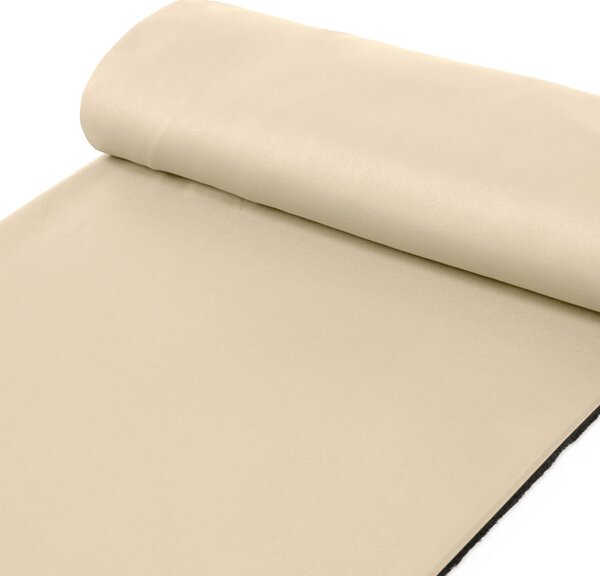Biante Dekorační kulatý ubrus BKU-108 Krémově béžový Ø 110 cm