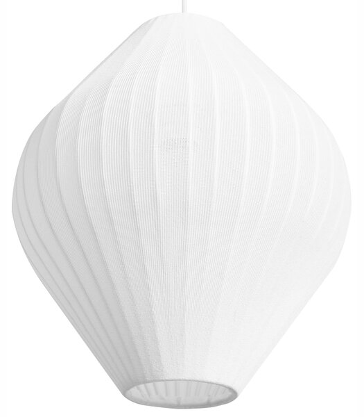 Závěsná lampa ALME Tkanina Bílá