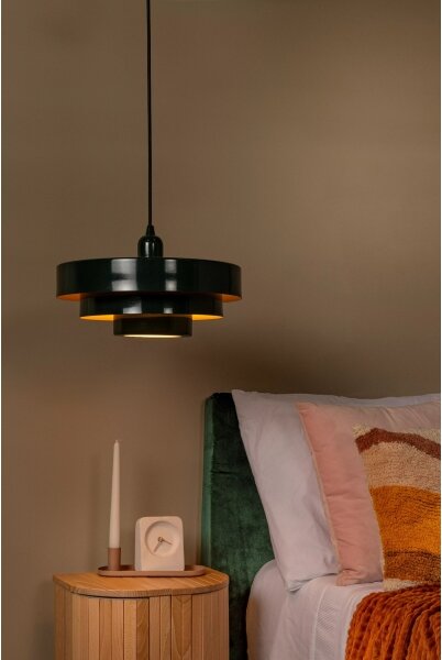 Lucide 21443/35/33 - Lustr na lanku RUNA 1xE27/40W/230V zelená