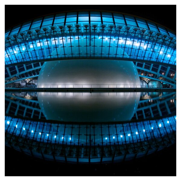 Obraz fotbalového stadionu (30x30 cm)