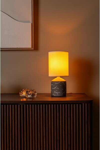 Lucide 47550/81/41 - Stolní lampa FRAN 1xE14/40W/230V hnědá