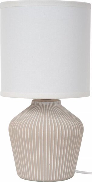 Lucide 47551/81/38 - Stolní lampa FILIZ 1xE14/40W/230V krémová