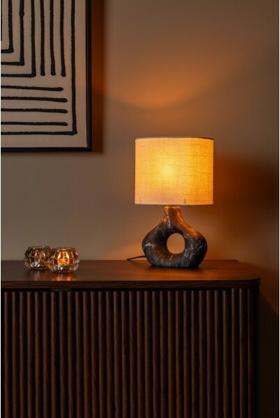 Lucide 47509/81/30 - Stolní lampa TOMEO 1xE14/40W/230V černá