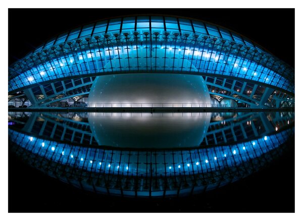 Obraz fotbalového stadionu (70x50 cm)
