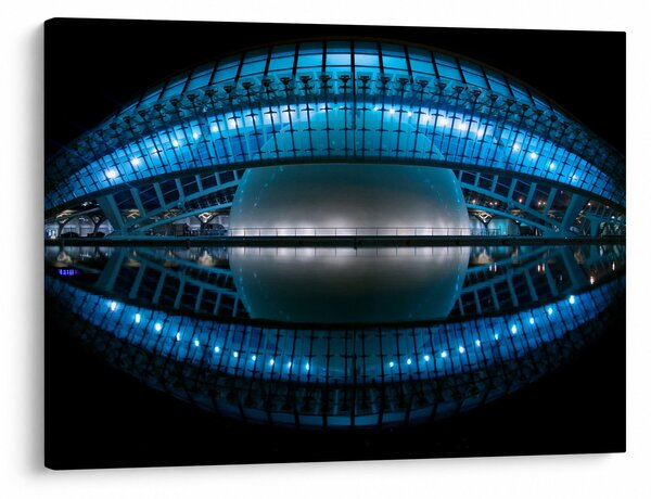 Obraz fotbalového stadionu (70x50 cm)