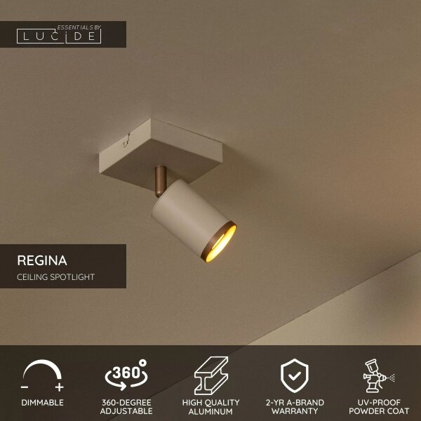 Lucide 53914/01/41 - Bodové svítidlo REGINA 1xGU10/50W/230V béžová
