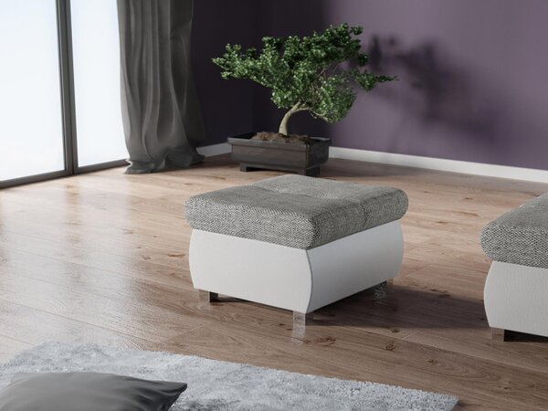 Čalouněný taburet Herkules malý, Potah: Soft 017 + Lawa 05 5902928784114