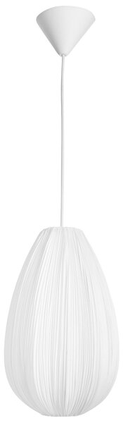 Závěsná lampa GERA Tkanina Bílá