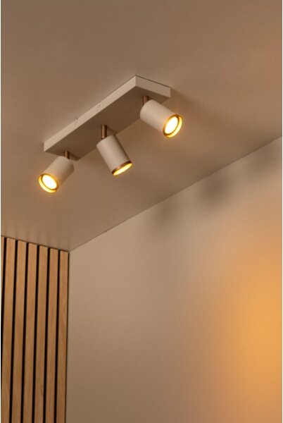 Lucide 53914/03/41 - Bodové svítidlo REGINA 3xGU10/50W/230V béžová