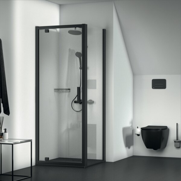 Ideal Standard T3546V3 - Závěsné WC s prkénkem SoftClose TESI keramika/černá