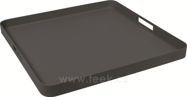 Stern Podnos, Stern, 60x60x5 cm, lakovaný hliník šedočerný (anthracite)