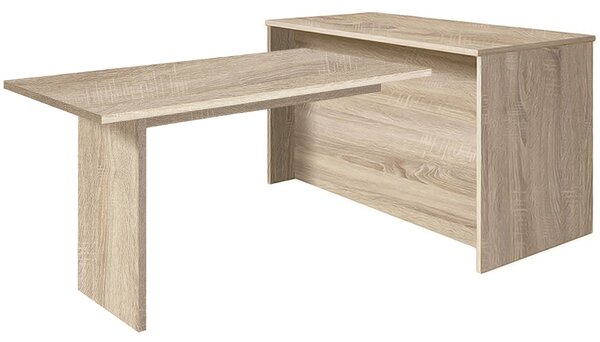 Kuchyňský ostrůvek KW 166x70 cm + stůl KS 130x80 cm | SONOMA