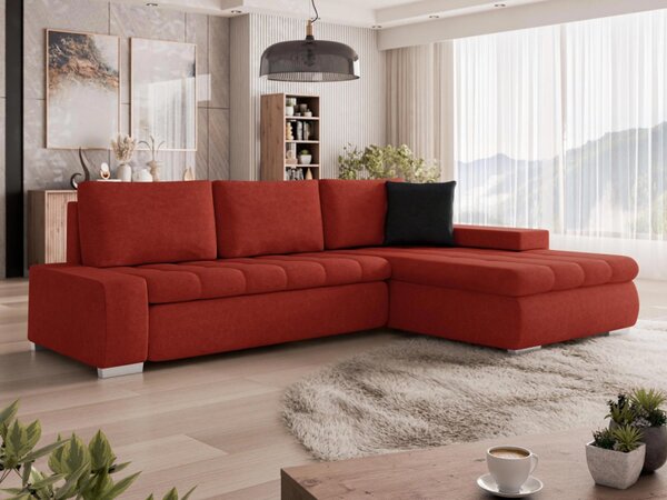 Rohová sedací souprava Herkules Mini, Potah: Uttario Velvet 2964 + Uttartio Velvet 2964 + Uttartio Velvet 2980 5903211031113
