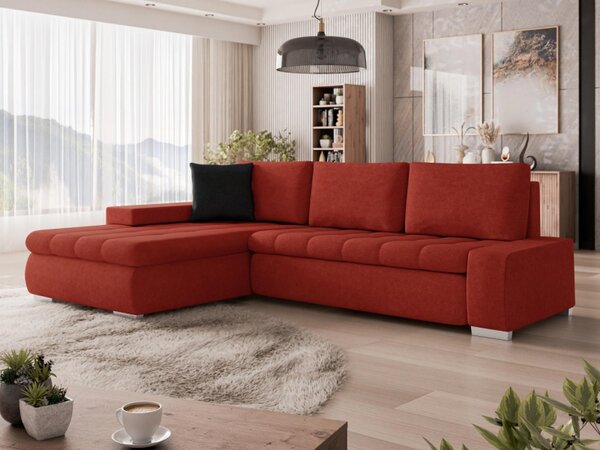 Rohová sedací souprava Herkules Mini, Potah: Uttario Velvet 2964 + Uttartio Velvet 2964 + Uttartio Velvet 2980 5903211031113