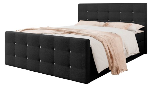 Kontinentální postel Akvore, Rozměr postele: 140x200, Potah: ekokůže Soft 011 5903211085956