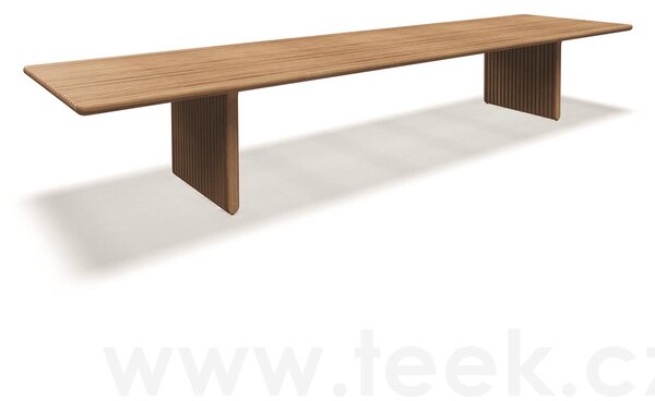 Gloster Teakový jídelní stůl Deck obdélníkový, Gloster, 439x119,5x74 cm