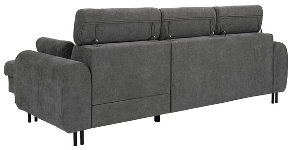 Sedací souprava PORTA | 252x171 cm | rozkládací + úložný prostor + 2x polštářek | VÝBĚR TKANIN
