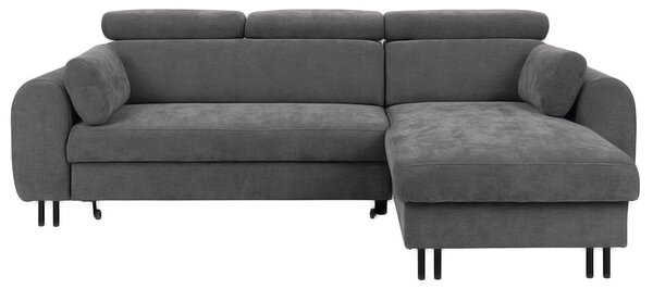 Sedací souprava PORTA | 252x171 cm | rozkládací + úložný prostor + 2x polštářek | VÝBĚR TKANIN