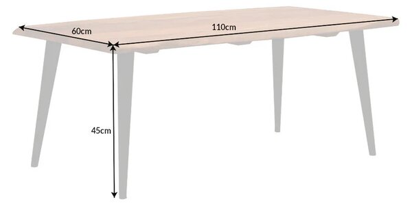 Massive home | Konferenční stolek ORGANIC 110 CM masiv akácie