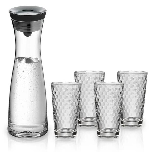 WMF - Karafa na vodu Basic 1 l + 4 sklenice