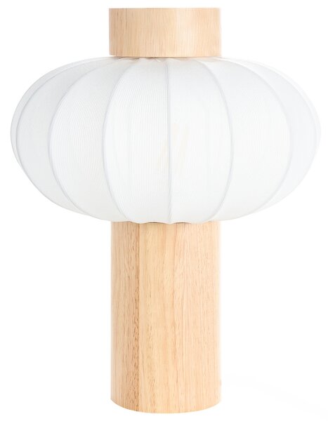 Stolní lampa ABENS Dřevo Světle hnědá
