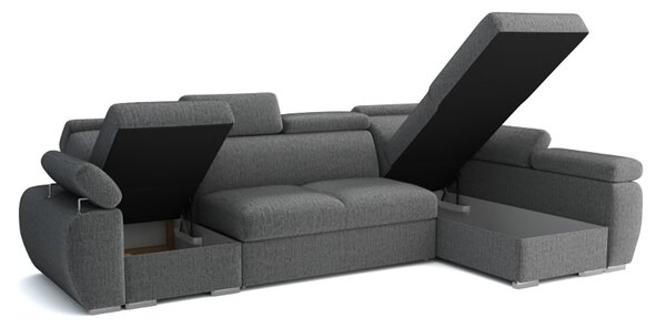 Sedací souprava BASTON | 315x170 cm | rozkládací + 2x úložný prostor | VÝBĚR TKANIN