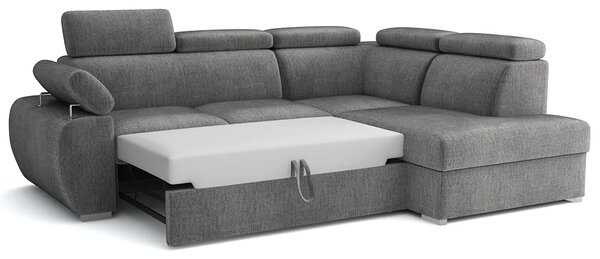 Sedací souprava BASTON | 260x200 cm | rozkládací + úložný prostor | VÝBĚR TKANIN