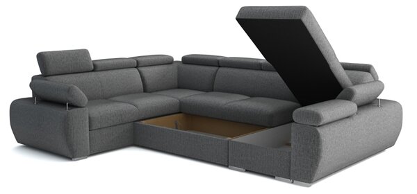 Sedací souprava BASTON | 260x325x170 cm | rozkládací + 2x úložný prostor | VÝBĚR TKANIN