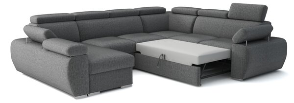 Sedací souprava BASTON | 170x325x260 cm | rozkládací + 2x úložný prostor | VÝBĚR TKANIN